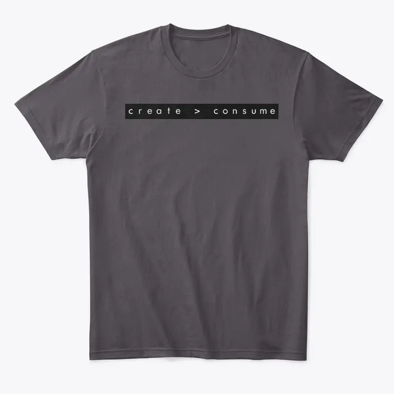 Create Over Consume Shirt