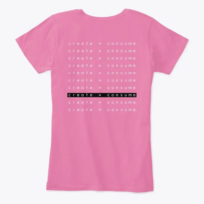 Create Over Consume Shirt